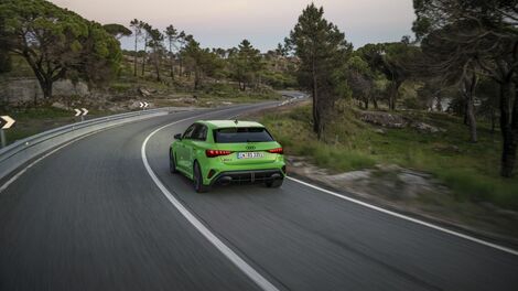 Dynamic driving: Audi RS 3 Sportback