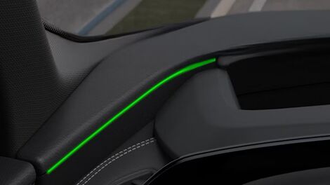 Dynamic interaction light: a standard in the Audi SQ6 e-tron