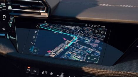 Intuitive navigation and entertainment with MMI Navigation Plus