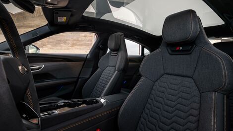 Sport seats plus in the Audi S e-tron GT