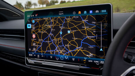 Volkswagen ID.7 Tourer Navigation Display
