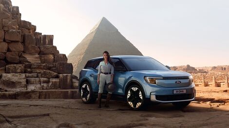 The first electric car to circle the globe