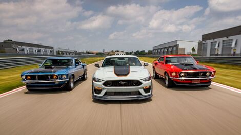 The legendary heritage of the Ford Mustang GT