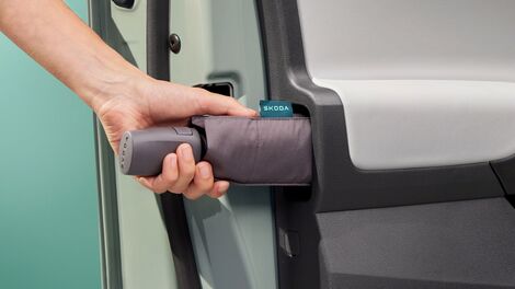 Simply clever umbrella