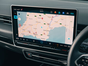 Volkswagen ID.7 Tourer 15” infotainment screen