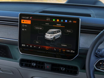 Volkswagen ID. Buzz 12.9” infotainment display
