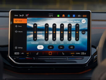 Volkswagen ID.5 12.9” infotainment touchscreen