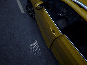 Volkswagen T-Cross Mirror Logo Projection