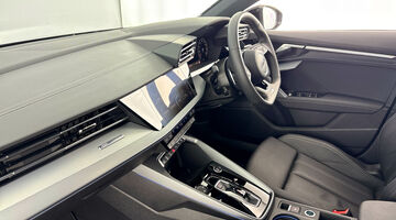 2025 Audi TFSI 30 S line Sportback S Tronic Euro 6 5-door (Black) - Image: 2