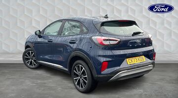 2023 Ford 1.0T EcoBoost MHEV Titanium Euro 6 5-door (Blue) - Image: 3