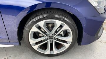 2025 Audi TFSI 35 S line S Tronic Euro 6 4-door (Blue) - Image: 5