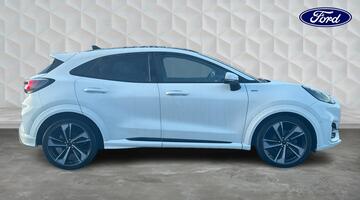 2020 Ford 1.0T EcoBoost MHEV ST-Line X Euro 6 5-door (White) - Image: 4