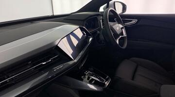 2025 Audi 45 S line Auto 5-door 82kWh (White) - Image: 2