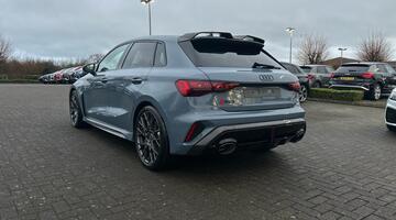 2025 Audi TFSI Carbon Black Sportback S Tronic quattro Euro 6 5-door (Grey) - Image: 3