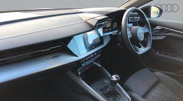 2022 Audi TFSI 35 Edition 1 Sportback Euro 6 5-door (Blue) - Image: 2