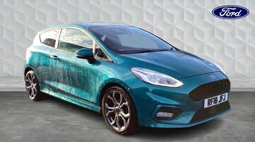 2018 Ford 1.0T EcoBoost ST-Line Euro 6 3-door (Blue) - Image: 1