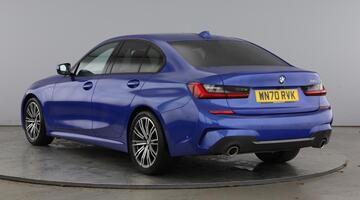 2020 BMW 2.0 318i M Sport Auto Euro 6 4-door (Blue) - Image: 3