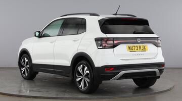 2023 Volkswagen 1.0 TSI Black Edition Euro 6 5-door (White) - Image: 3