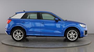 2020 Audi TFSI CoD 35 S line S Tronic Euro 6 5-door (Blue) - Image: 4