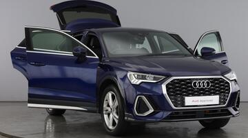 2022 Audi TFSI CoD 35 S line Sportback S Tronic Euro 6 5-door (Blue) - Image: 9