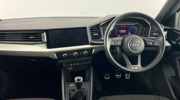 2020 Audi 1.0 TFSI 25 S line Sportback Euro 6 5-door (Black) - Image: 8