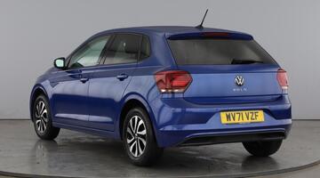 2021 Volkswagen 1.0 TSI Active Euro 6 5-door (Blue) - Image: 3