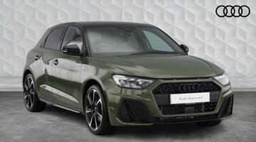 2025 Audi TFSI 35 Black Edition Sportback S Tronic Euro 6 5-door (Green) - Image: 1