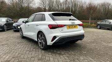 2025 Audi TFSI 35 Black Edition Sportback S Tronic Euro 6 5-door (White) - Image: 3