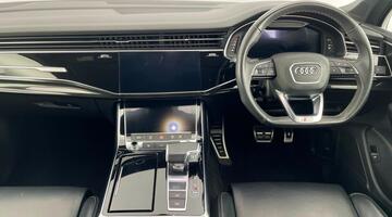 2022 Audi 3.0 TFSI V6 55 Black Edition Tiptronic quattro Euro 6 5-door (White) - Image: 8