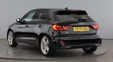 2020 Audi 1.0 TFSI 25 S line Sportback Euro 6 5-door (Black) - Image: 3