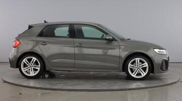 2019 Audi TFSI 35 S line Sportback S Tronic Euro 6 5-door (Grey) - Image: 4