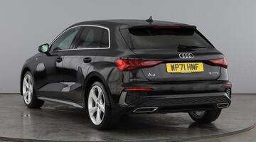 2021 Audi 1.0 TFSI 30 S line Sportback Euro 6 5-door (Black) - Image: 3