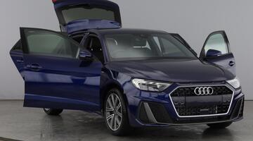 2025 Audi 1.0 TFSI 30 S line Sportback S Tronic Euro 6 5-door (Blue) - Image: 9