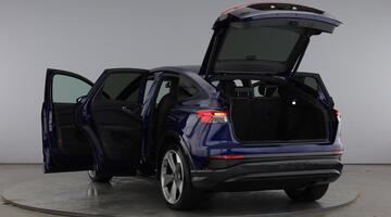 2025 Audi 45 Black Edition Sportback Auto 5-door 82kWh (Blue) - Image: 11