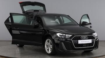 2022 Audi 1.0 TFSI 25 S line Sportback Euro 6 5-door (Black) - Image: 9