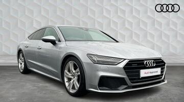 2021 Audi 2.0 TFSI 45 S line Sportback S Tronic quattro Euro 6 5-door (Silver) - Image: 1