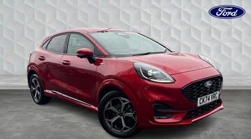 2024 Ford 1.0T EcoBoost MHEV ST-Line Euro 6 5-door (Red) - Image: 1