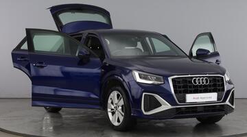 2021 Audi 1.0 TFSI 30 S line Euro 6 5-door (Blue) - Image: 9