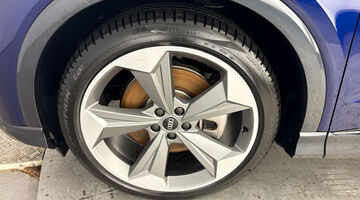 2025 Audi 45 Black Edition Sportback Auto quattro 5-door 82kWh (Blue) - Image: 45