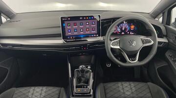 2025 Volkswagen TSI R-Line Euro 6 5-door (Black) - Image: 8