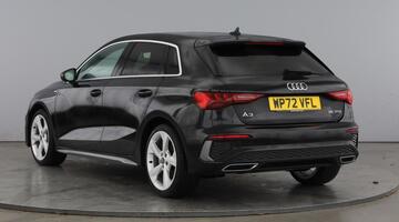 2022 Audi TFSI 35 S line Sportback Euro 6 5-door (Black) - Image: 3