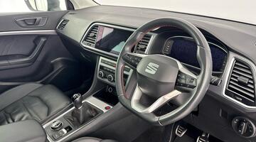 2022 SEAT 2.0 TDI FR Sport Euro 6 5-door (Black) - Image: 6