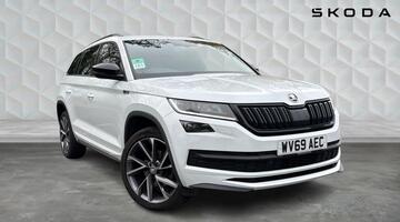 2019 Škoda 2.0 TDI SportLine DSG 4WD Euro 6 5-door (7 Seat) (White) - Image: 1