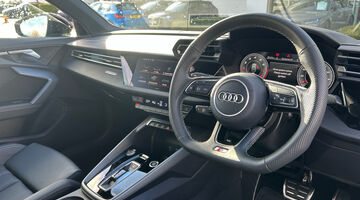 2025 Audi TFSI 35 Black Edition Sportback S Tronic Euro 6 5-door (White) - Image: 6