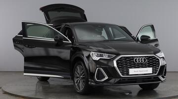 2025 Audi TFSI CoD 35 S line Sportback S Tronic Euro 6 5-door (Black) - Image: 9