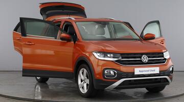 2021 Volkswagen 1.0 TSI SEL DSG Euro 6 5-door (Orange) - Image: 9