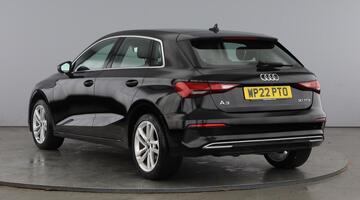2022 Audi 1.0 TFSI 30 Sport Sportback S Tronic Euro 6 5-door (Black) - Image: 3