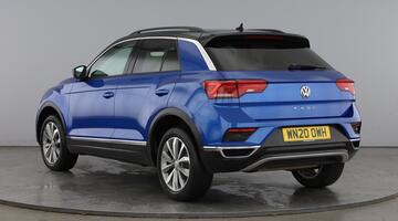 2020 Volkswagen TSI EVO Design DSG Euro 6 5-door (Blue) - Image: 3