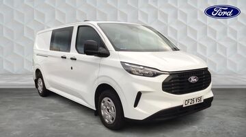 2025 Ford 2.0 320 EcoBlue Trend Crew Van LH1 Euro 6 5-door (White) - Image: 1