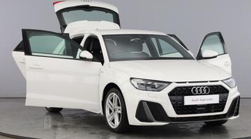 2023 Audi 1.0 TFSI 25 S line Sportback S Tronic Euro 6 5-door (White) - Image: 9